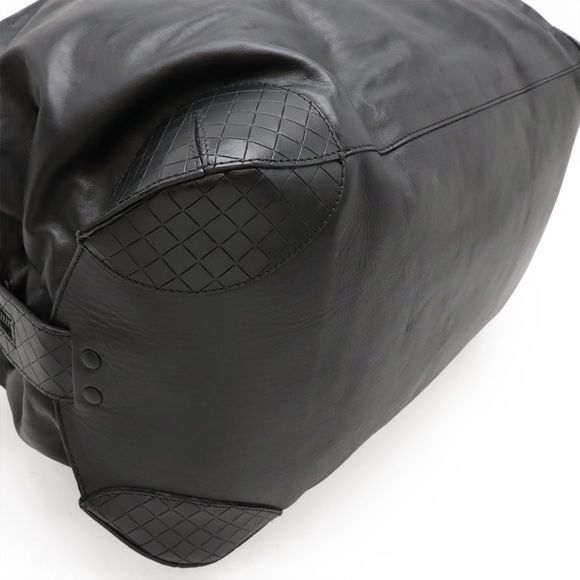 Bottega Veneta Intrecciato Boston Bag Travel Bag Travel Leather